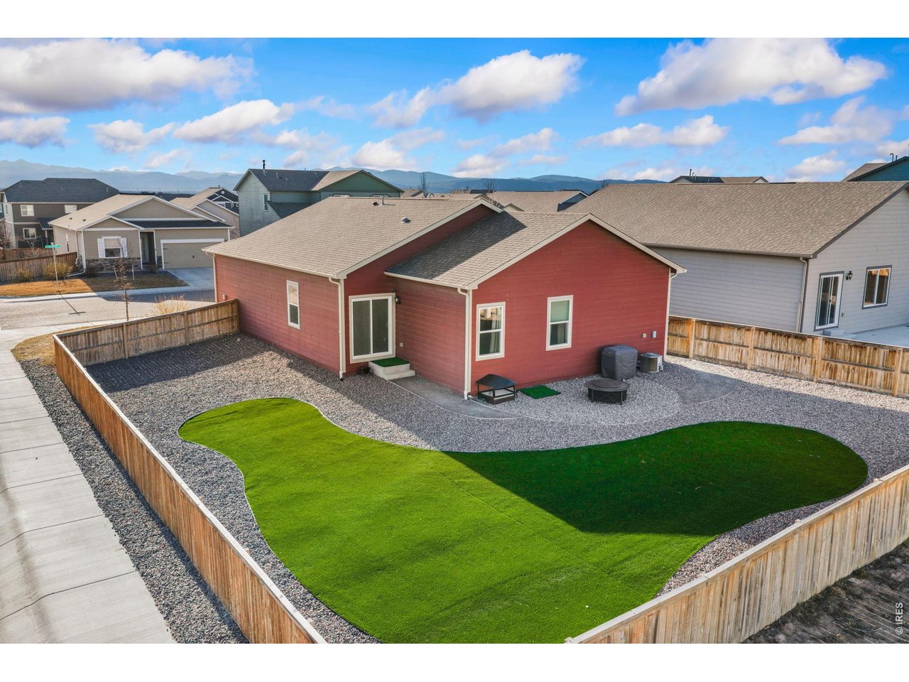 1078 Long Meadows Street Severance, CO 80550 - Photo 2 of 41 Fenced in back yard with no-maintenance turf