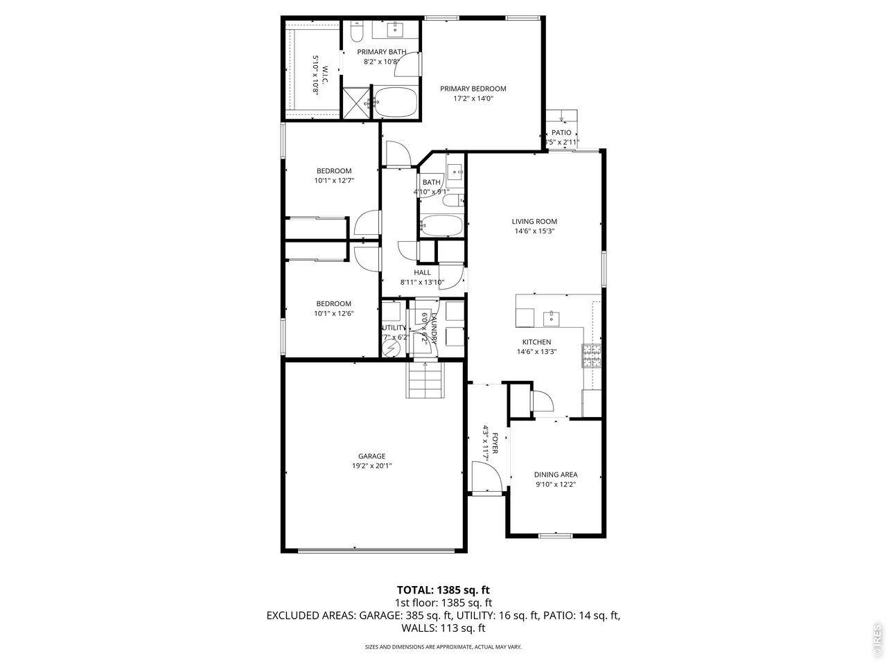 1078 Long Meadows Street Severance, CO 80550 - Photo 41 of 41 Floor Plan