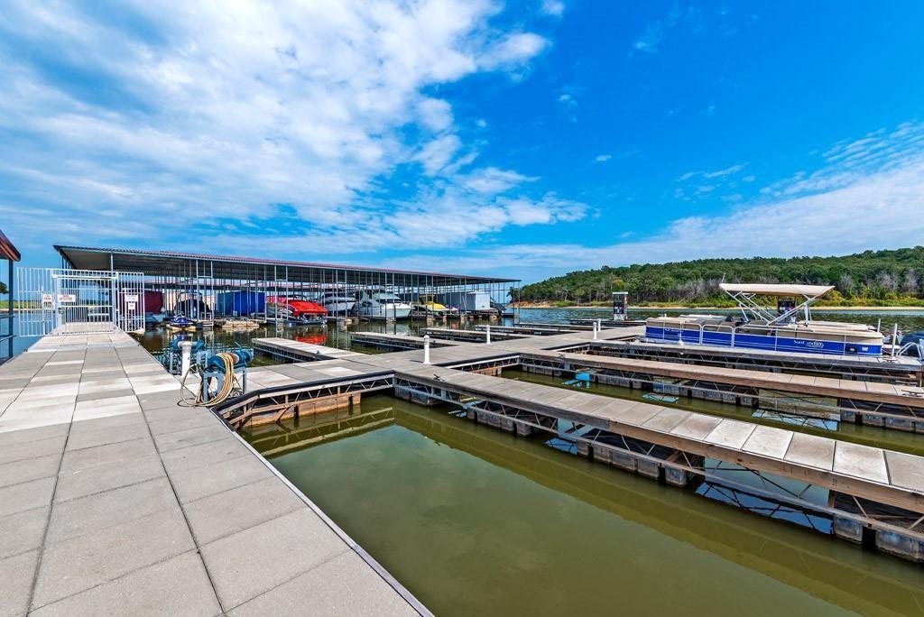 125 Shadow Crk Road Gordonville, TX 76245 - Photo 35 of 35 a view of a swimming pool with seating area