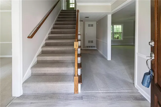 a view of an entryway