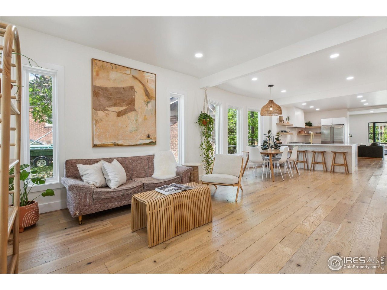 2844 Quitman Street Denver, CO 80212 - Photo 13 of 41 a living room with furniture and wooden floor