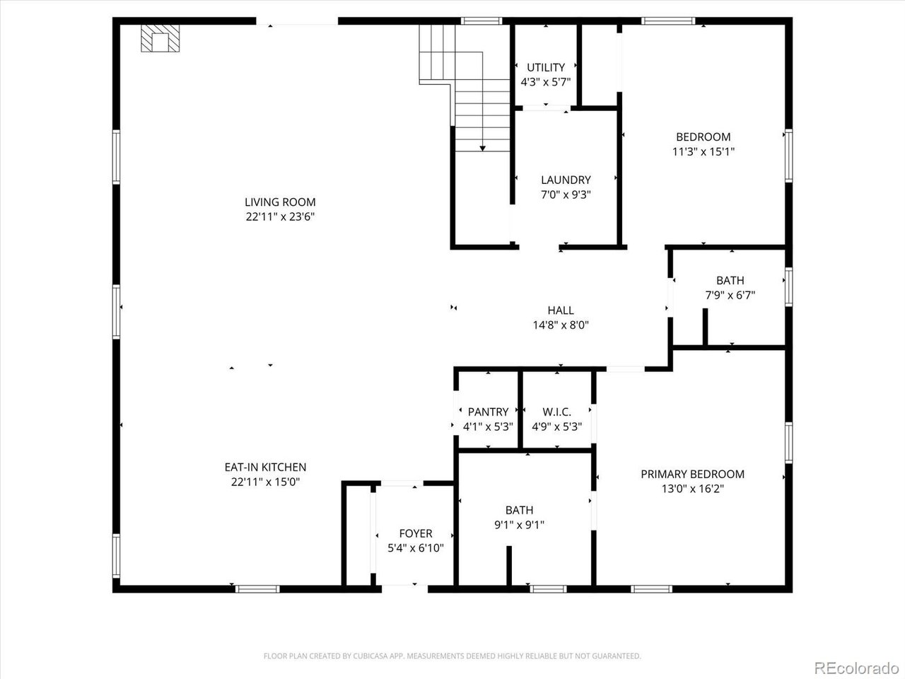 51624 Co Road Villa Grove, CO 81155 - Photo 49 of 50 Main Level Floor Plan