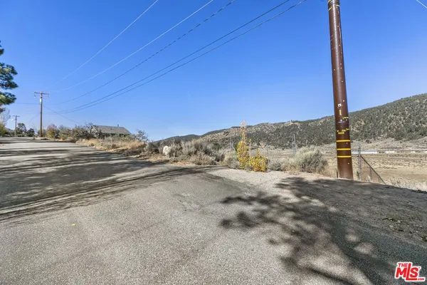a view of a road with a road