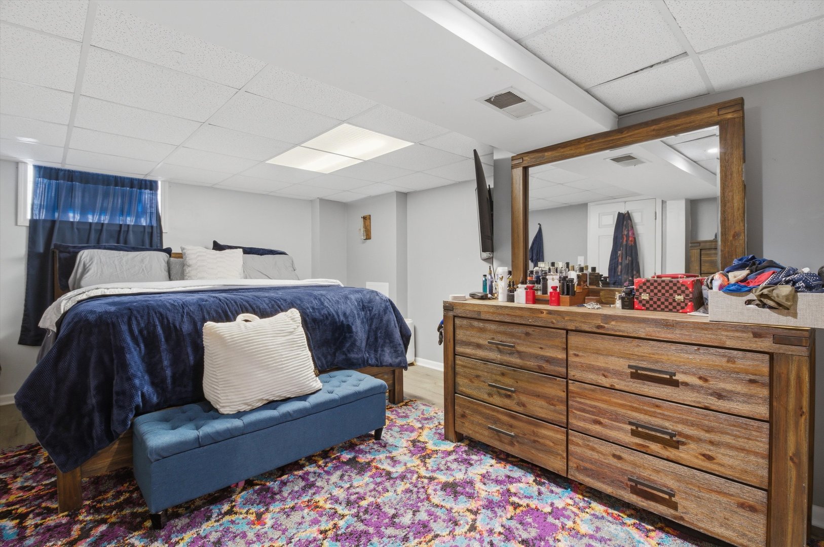 1107 West 101st Street Chicago, IL 60643 - Photo 20 of 28 a living room with furniture and a mirror