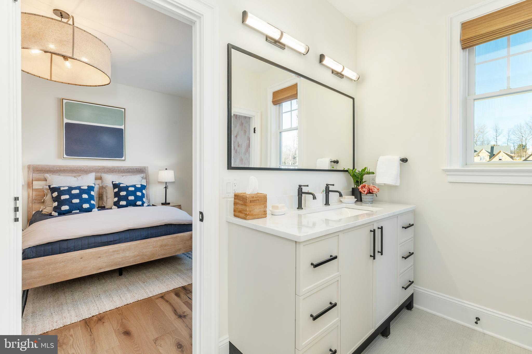 303 Walnut Avenue Wayne, PA 19087 - Photo 51 of 68 a bathroom with a sink vanity and mirror