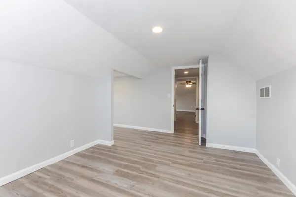 wooden floor in an empty room