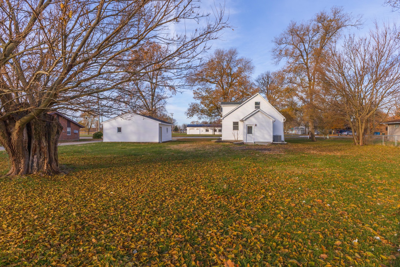 401 6th Street Cornell, IL 61319 - Photo 32 of 33 a view of a house with a yard