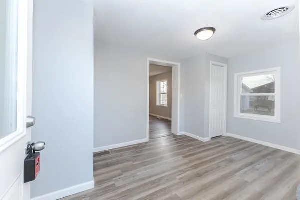 a view of livingroom with hardwood