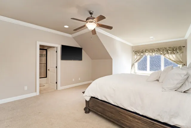 a living room with furniture fireplace and flat screen tv