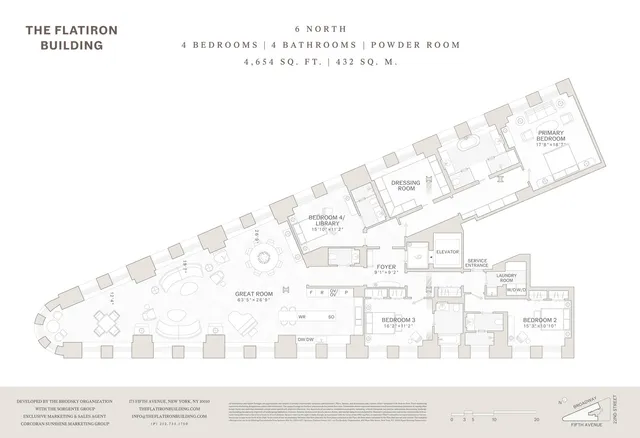 a front view of a building