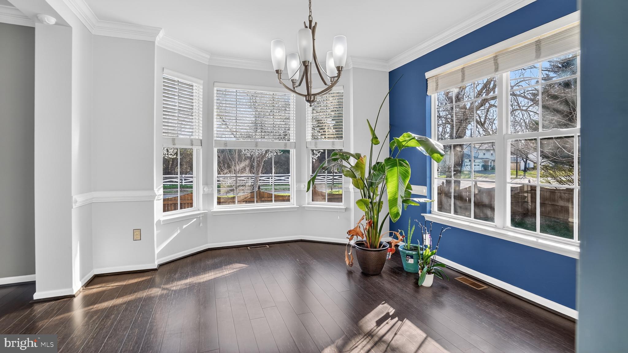 2801 Klein Court Crofton, MD 21114 - Photo 7 of 46 a view of livingroom with furniture wooden floor and windows