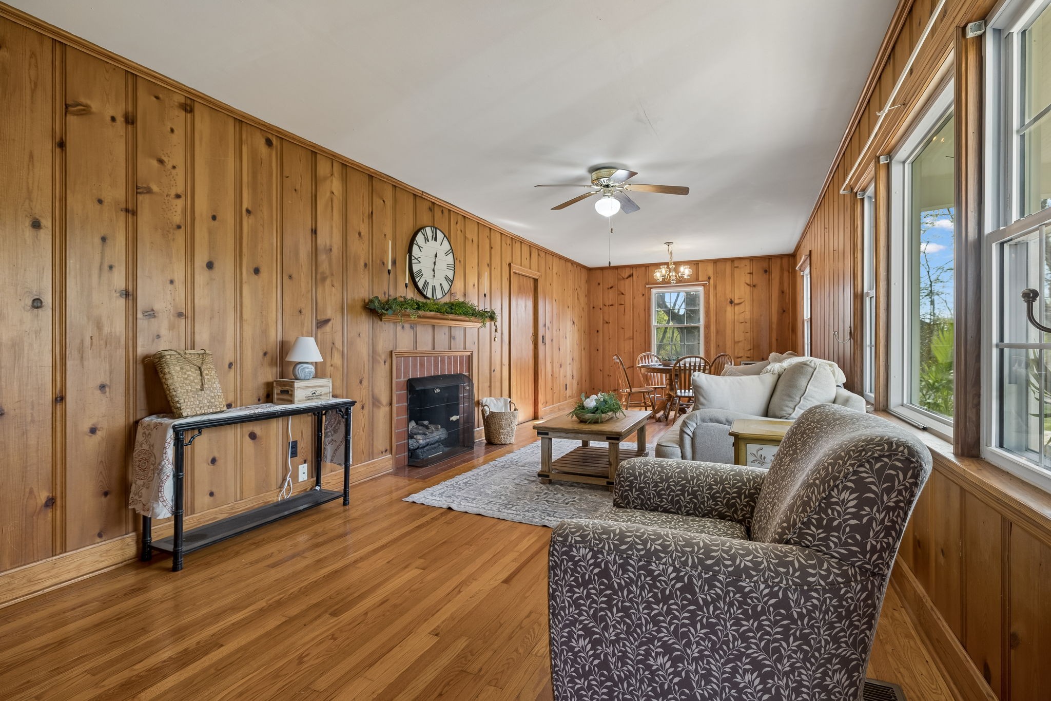 3026 Dilton Mankin Road Murfreesboro, TN 37127 - Photo 16 of 64 a living room with furniture a fireplace and a window