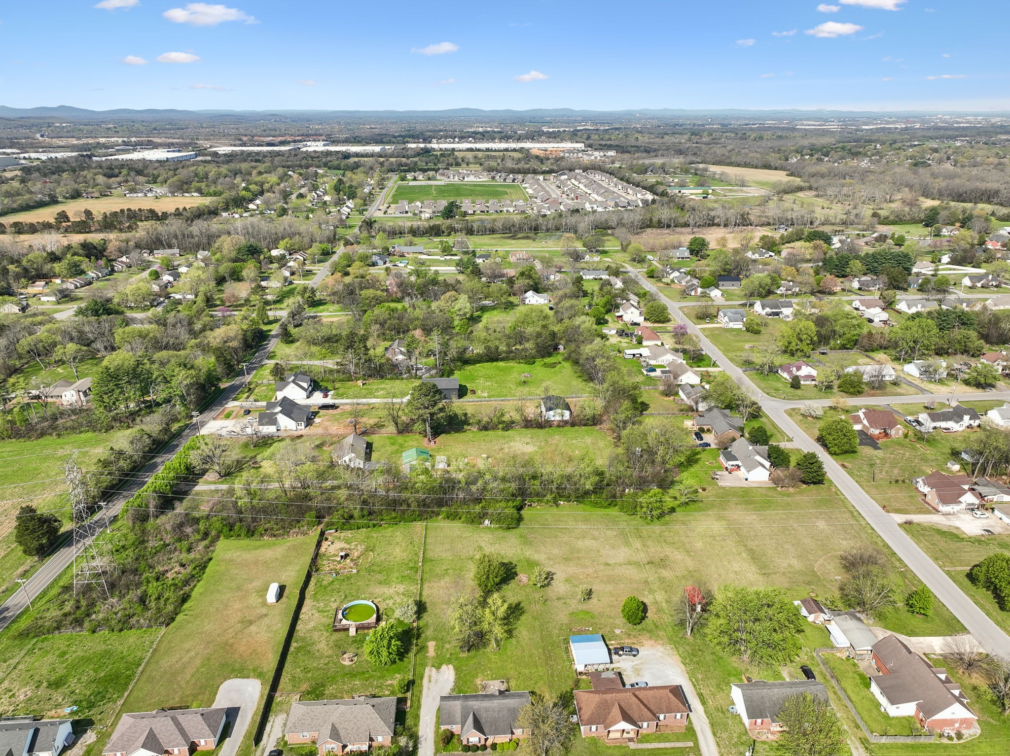 3026 Dilton Mankin Road Murfreesboro, TN 37127 - Photo 54 of 64 an aerial view of residential houses with outdoor space