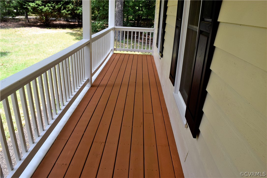 11505 Winterpock Road Chesterfield, VA 23838 - Photo 19 of 30 a view of balcony with wooden floor