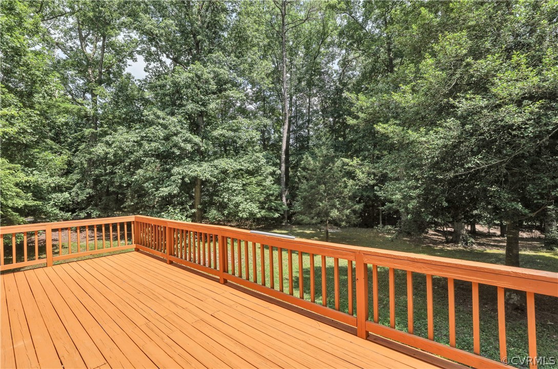 11505 Winterpock Road Chesterfield, VA 23838 - Photo 21 of 30 a view of balcony with deck and wooden floor
