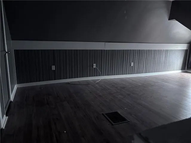 a view of wooden floor