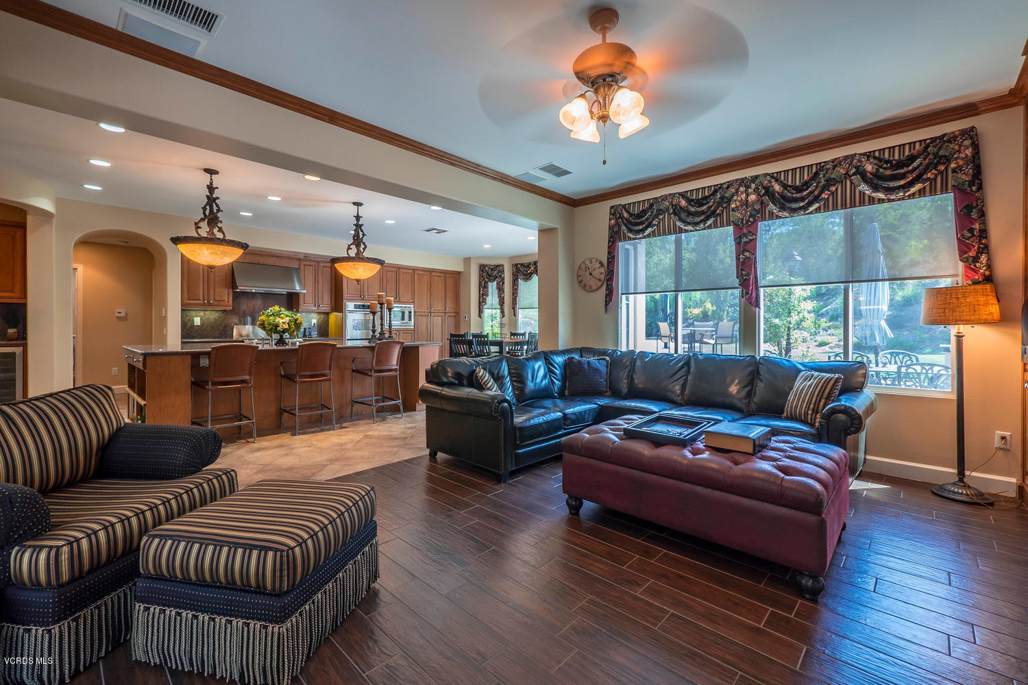 782 Running Creek Simi Valley, CA 93065 - Photo 11 of 49 a living room with furniture and wooden floor