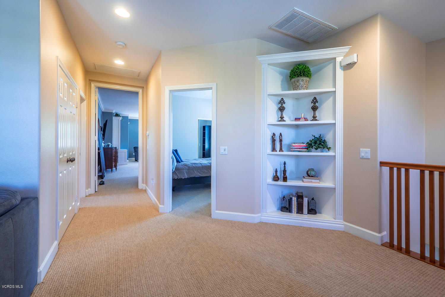 782 Running Creek Simi Valley, CA 93065 - Photo 26 of 49 a view of a hallway with closet and cabinet