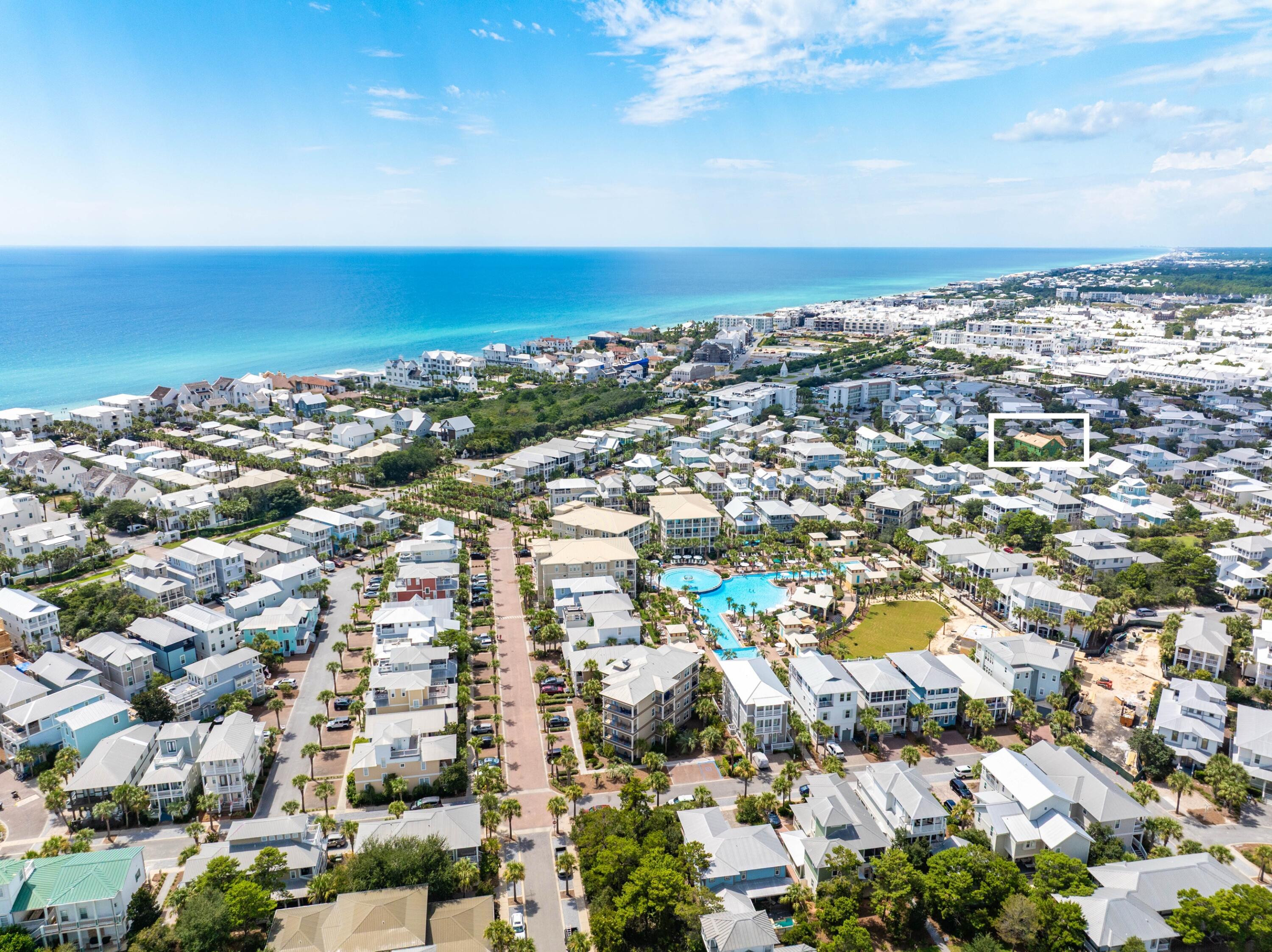 389 Beach Bike Way Seacrest, FL 32461 - Photo 26 of 28 Seacrest Beach Blvd Aerial-1 outline
