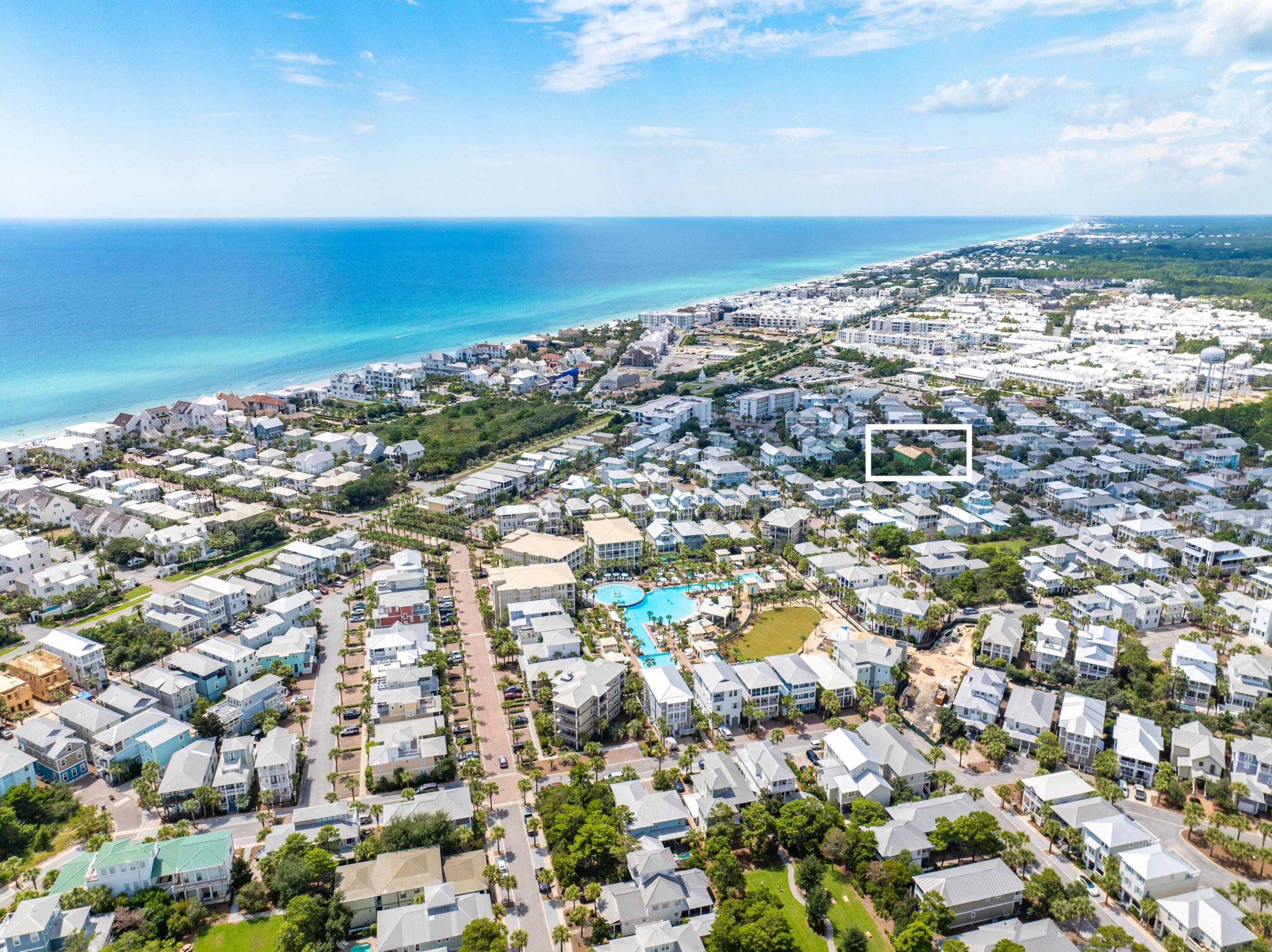 389 Beach Bike Way Seacrest, FL 32461 - Photo 28 of 28 Seacrest Beach Blvd Aerial-2 outline