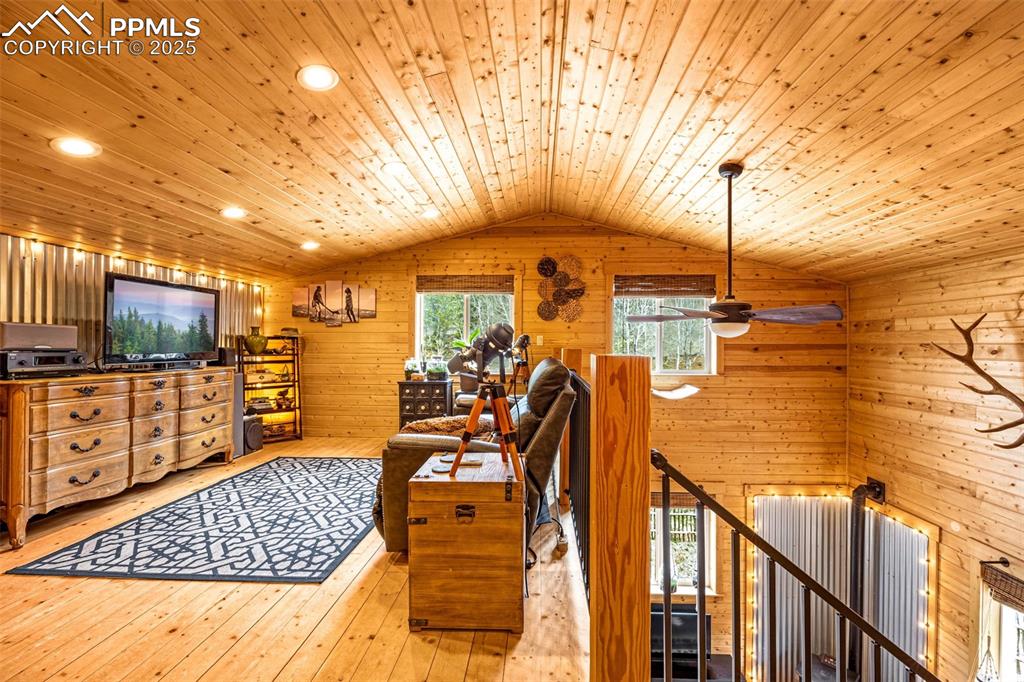 325 Willow Road Divide, CO 80814 - Photo 18 of 45 a view of a living room and dining room