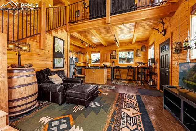 a outdoor view with sitting space