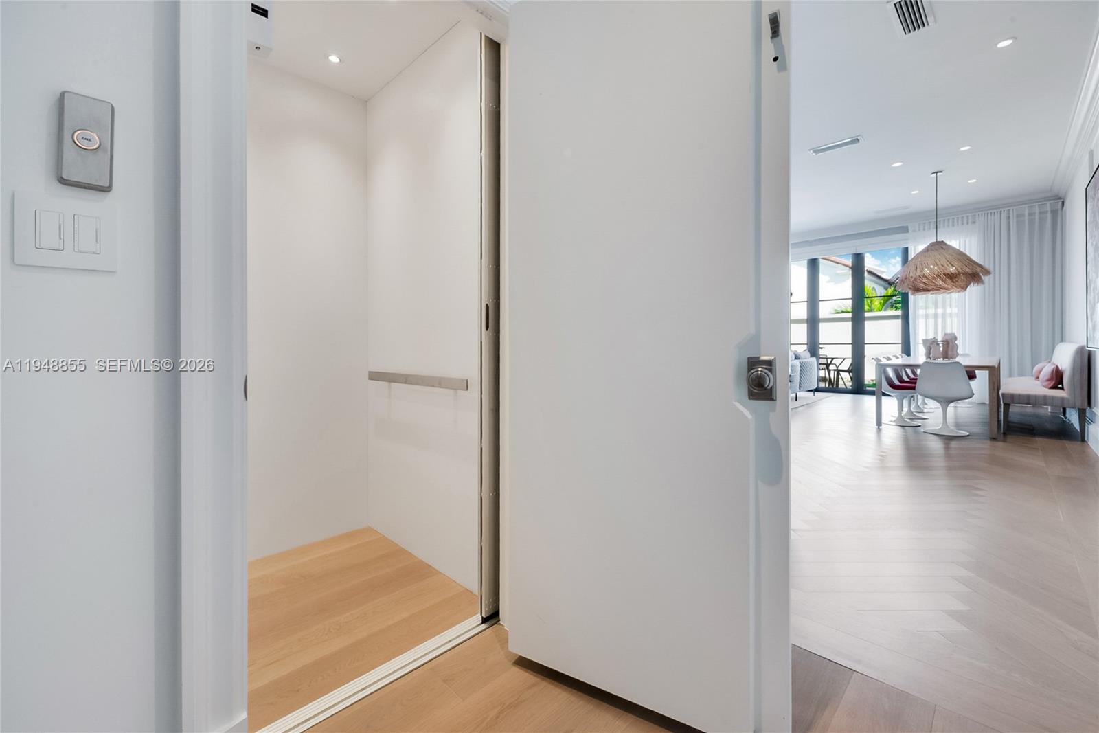 2615 Anderson Road Coral Gables, FL 33134 - Photo 8 of 28 a view of an entryway with wooden floor