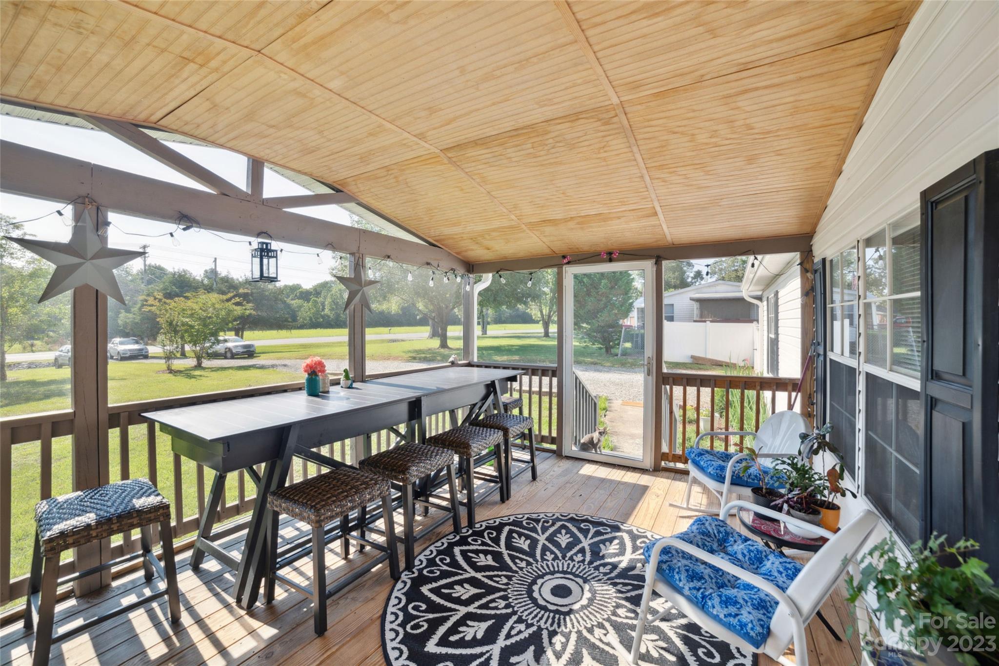 235 Amity Church Road Iron Station, NC 28080 - Photo 19 of 25 a view of a patio with furniture