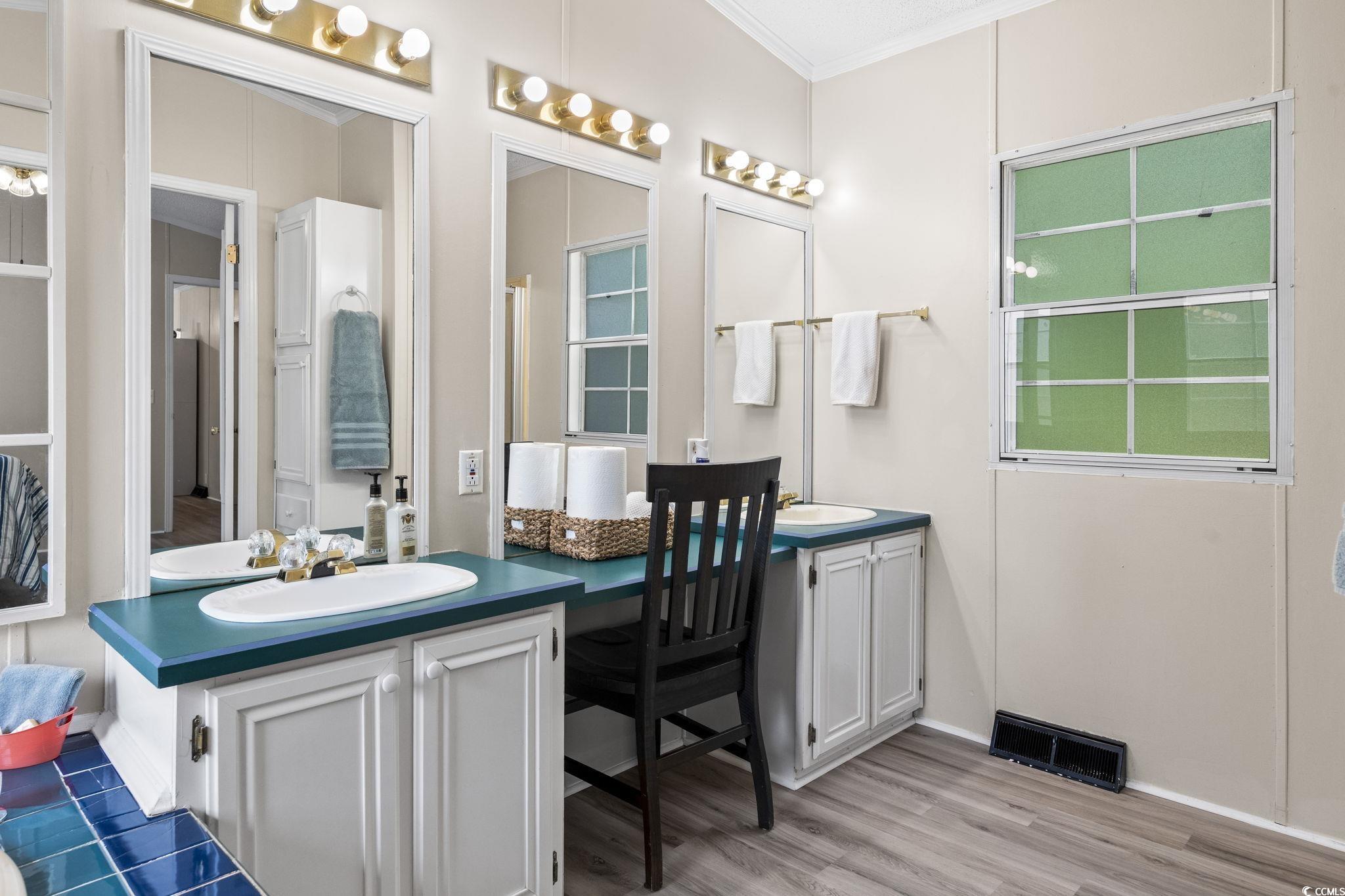 6350 Antioch Road Conway, SC 29527 - Photo 15 of 23 Full bath featuring two vanities, a sink, visible