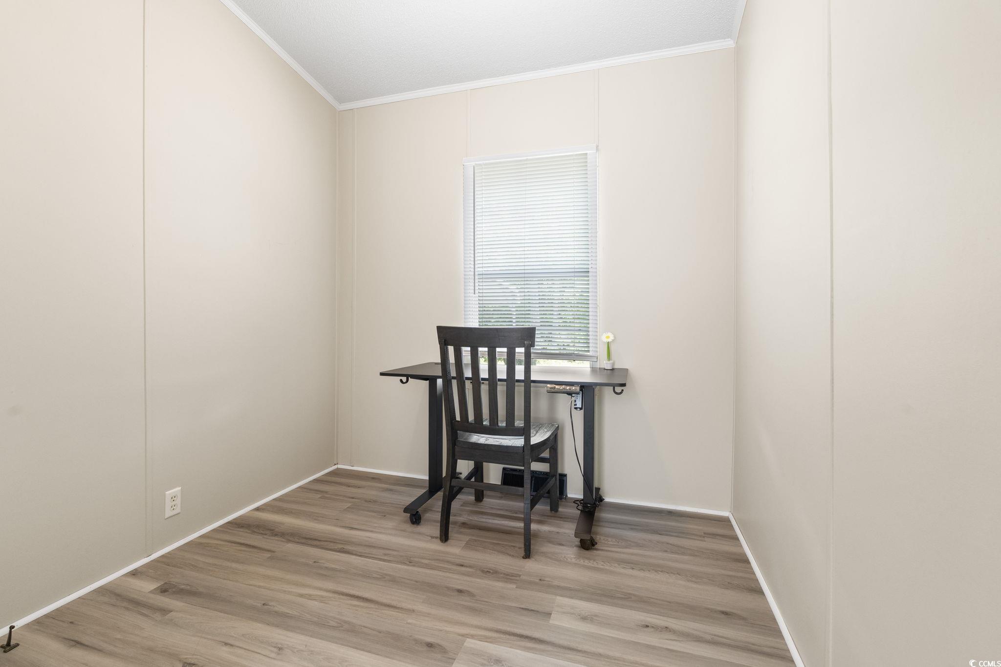 6350 Antioch Road Conway, SC 29527 - Photo 18 of 23 Office area featuring ornamental molding and light