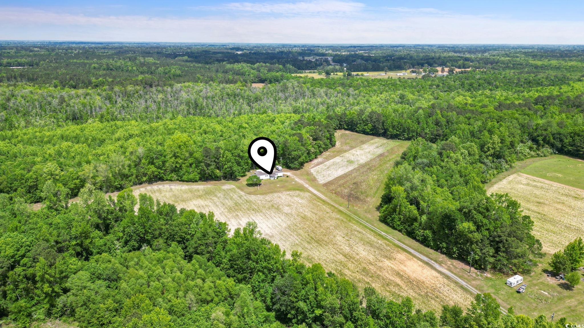 6350 Antioch Road Conway, SC 29527 - Photo 3 of 23 Bird's eye view with a view of trees
