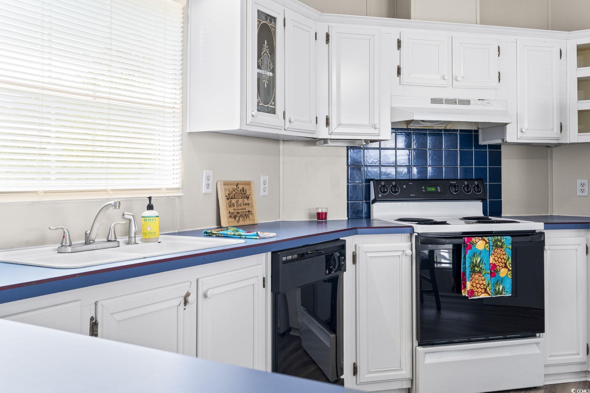 6350 Antioch Road Conway, SC 29527 - Photo 10 of 23 Kitchen featuring white cabinets, under cabinet ra