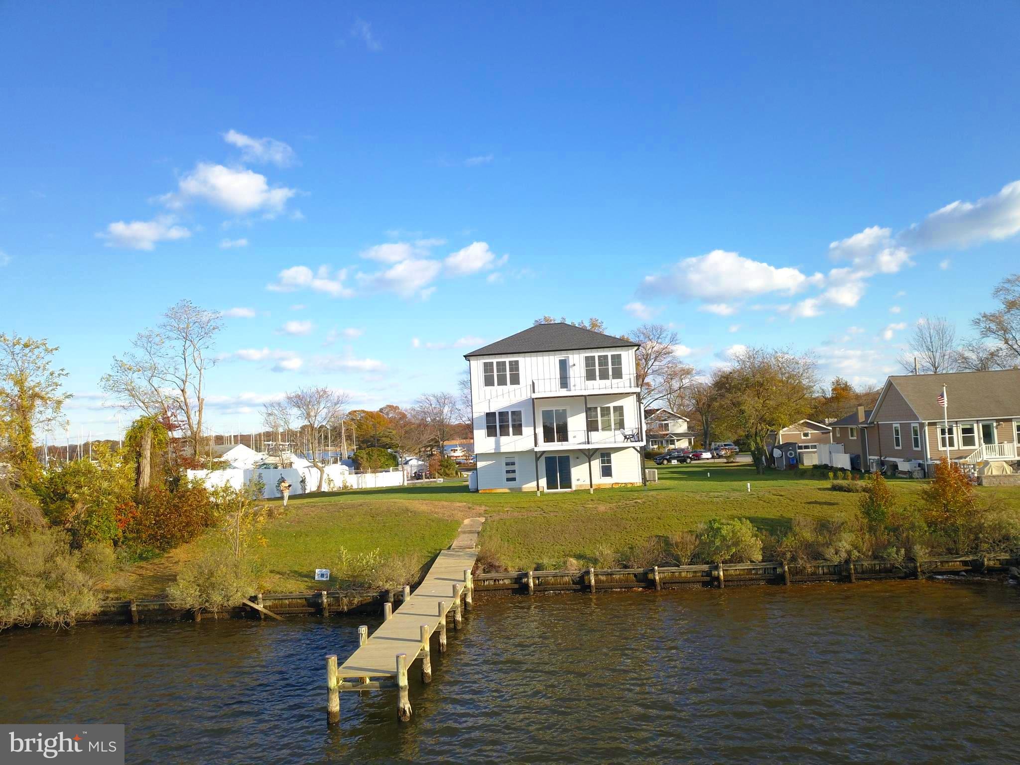8082 Ventnor Road Pasadena, MD 21122 - Photo 2 of 74 Back of the house from water