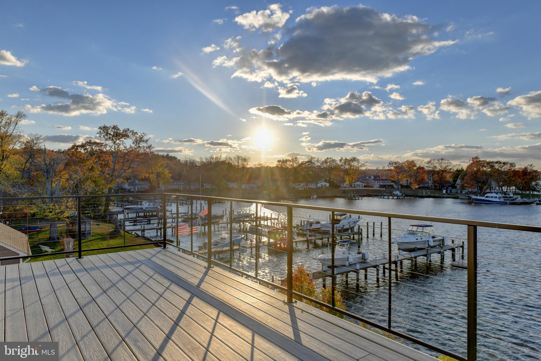 8082 Ventnor Road Pasadena, MD 21122 - Photo 56 of 74 2nd Floor Deck & View