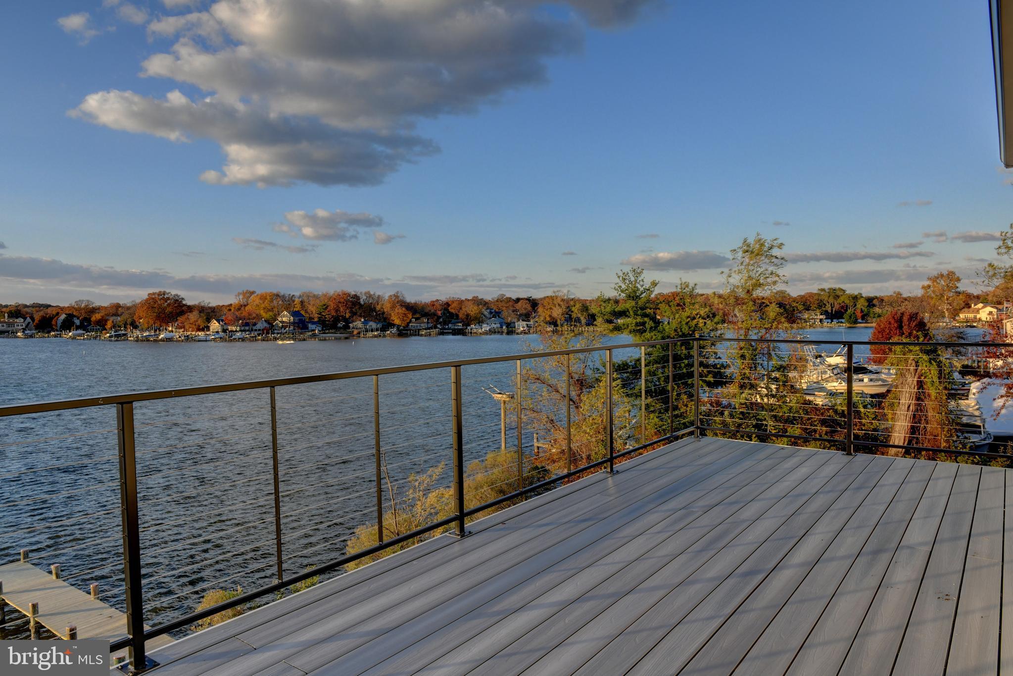 8082 Ventnor Road Pasadena, MD 21122 - Photo 58 of 74 2nd Floor Deck & View
