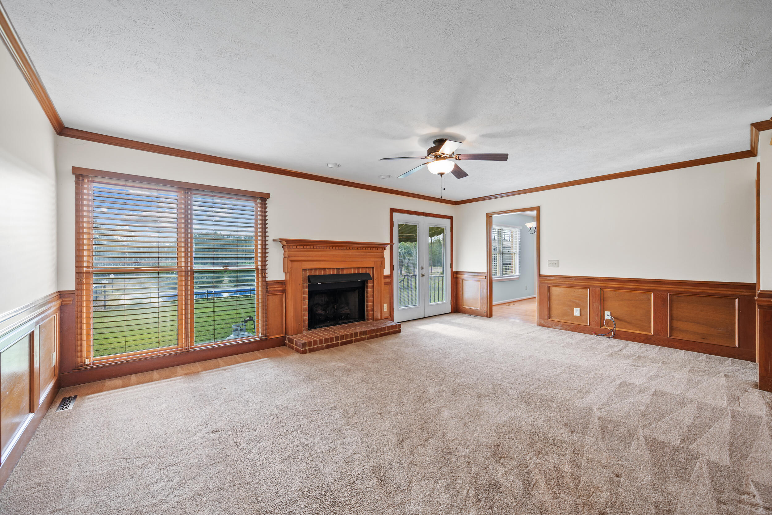2409 Silver Bluff Road Aiken, SC 29803 - Photo 9 of 70 Great Room with Brick Fireplace