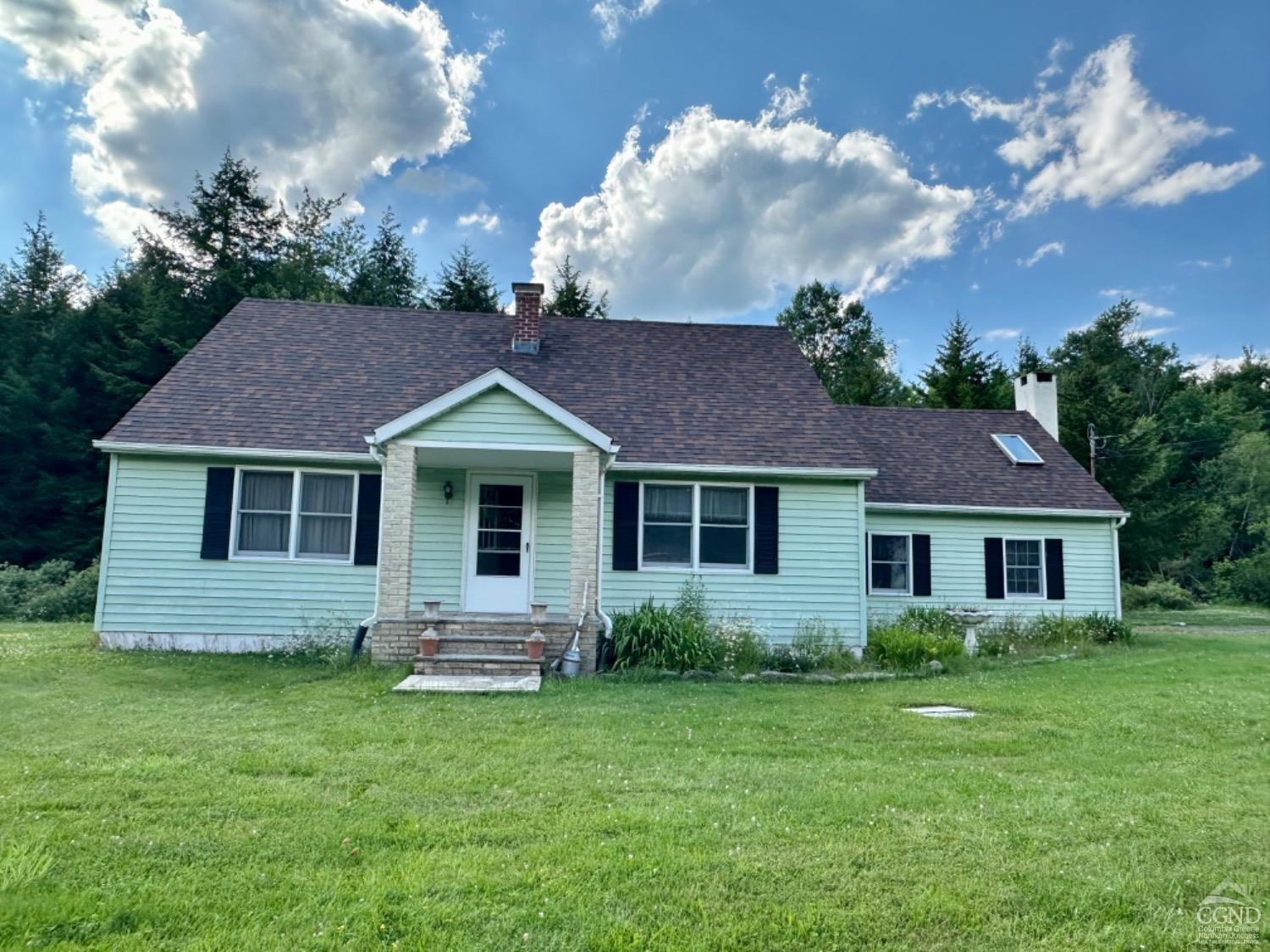 1020 Maplecrest Road East Jewett, NY 12424 - Photo 29 of 30 a front view of a house with garden