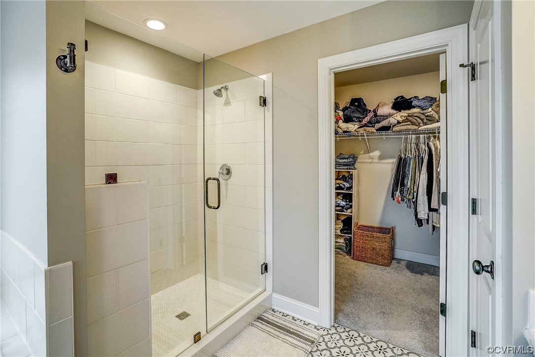 709 West Vaughan Road Ashland, VA 23005 - Photo 35 of 50 a bathroom with a shower