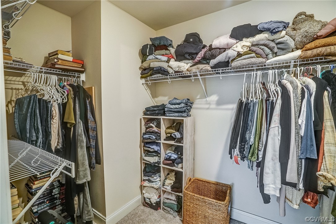 709 West Vaughan Road Ashland, VA 23005 - Photo 36 of 50 a view of walk in closet with clothes