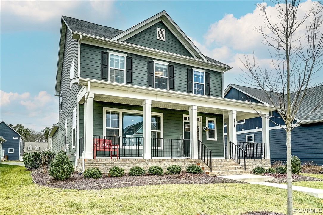 709 West Vaughan Road Ashland, VA 23005 - Photo 4 of 50 a front view of a house