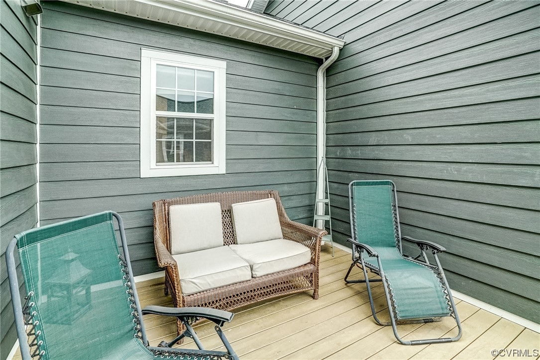 709 West Vaughan Road Ashland, VA 23005 - Photo 48 of 50 a view of a patio with two chairs