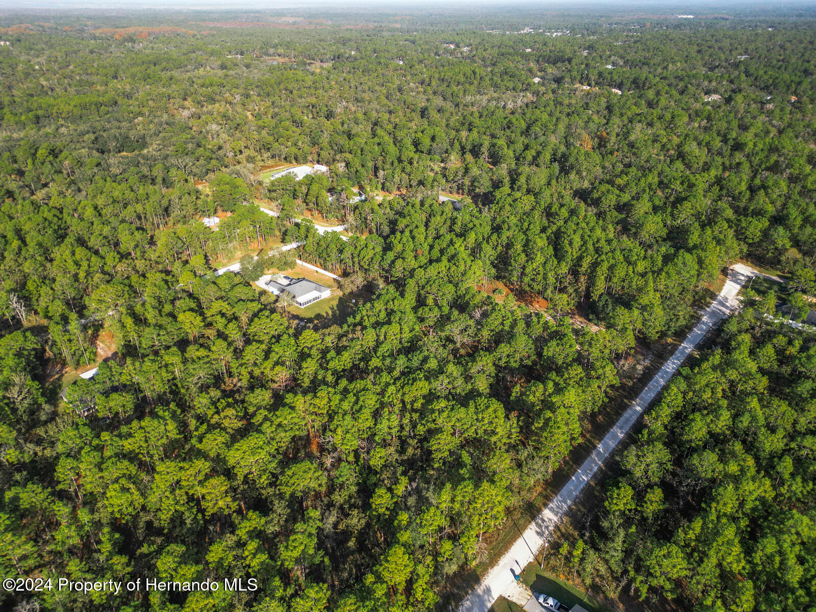 0 Macek Weeki Wachee, FL 34614 - Photo 8 of 22 an aerial view of residential houses with outdoor space and trees