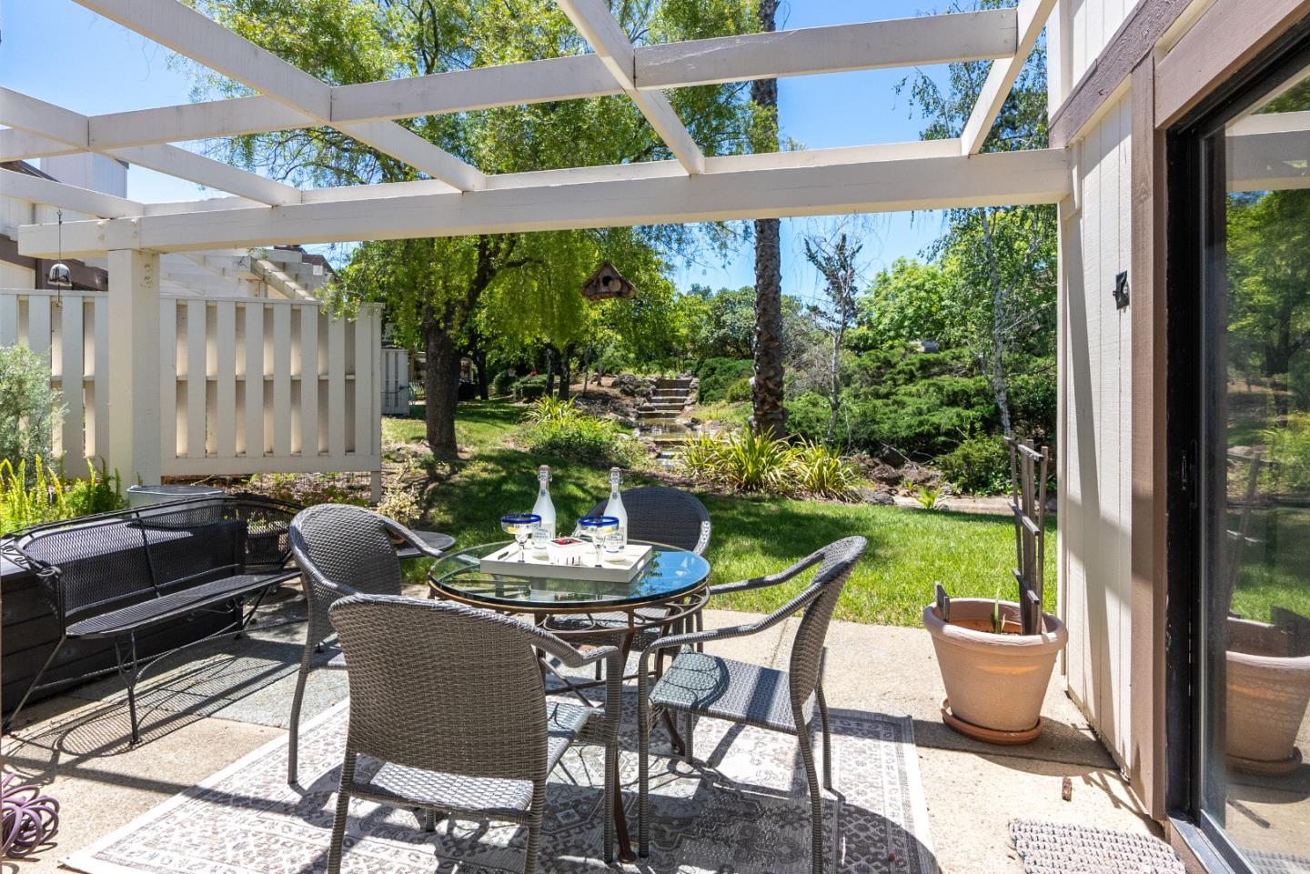 6294 Blauer Lane San Jose, CA 95135 - Photo 25 of 26 a dining room with furniture and garden view
