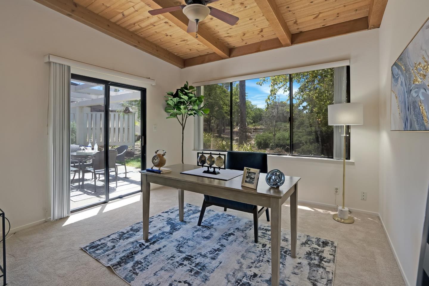 6294 Blauer Lane San Jose, CA 95135 - Photo 8 of 26 a workspace with furniture and a large window