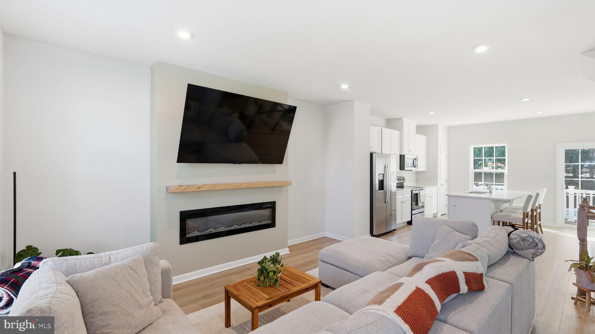 1790 Scenic Loop Culpeper, VA 22701 - Photo 14 of 33 a living room with furniture and a flat screen tv