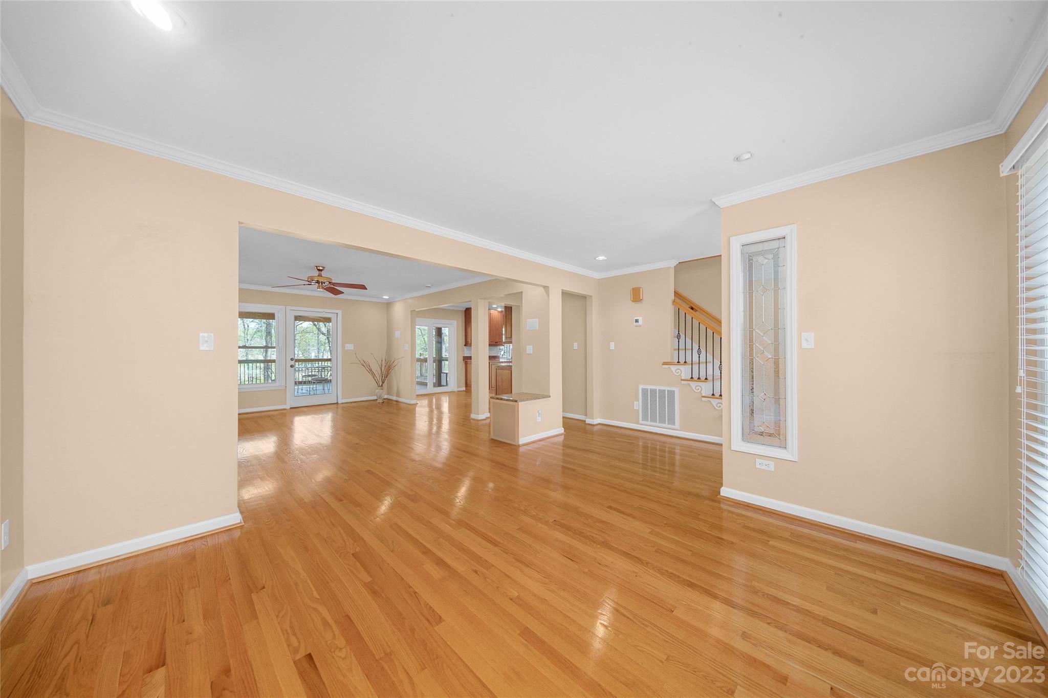 10700 Fairway Ridge Road Charlotte, NC 28277 - Photo 6 of 39 a view of an empty room with wooden floor