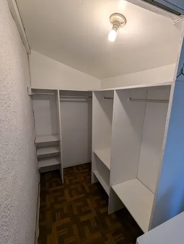 a view of walk in closet