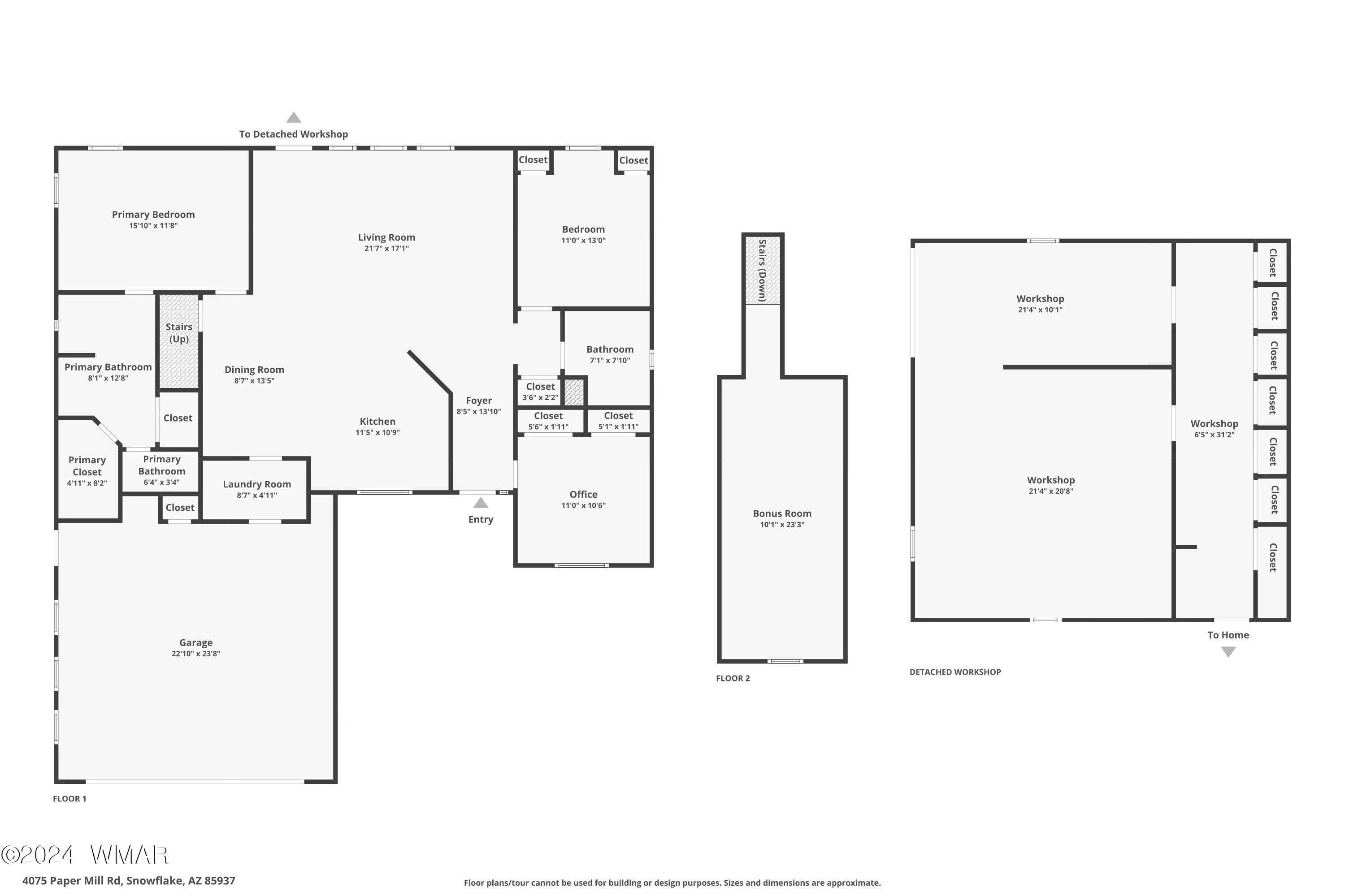 4075 Paper Mill Road Taylor, AZ 85939 - Photo 29 of 29 Floor Plans