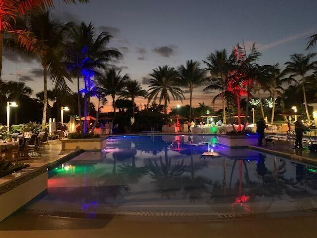 4848 Chamal Circle Boca Raton, FL 33487 - Photo 72 of 88 Bocaire pool at night