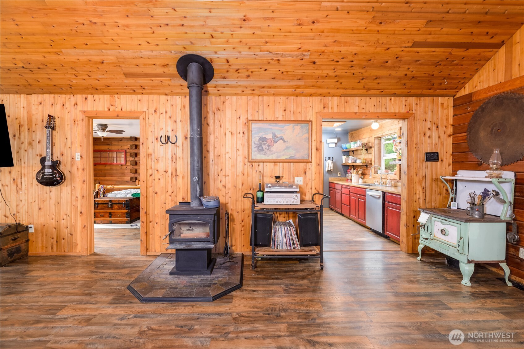 134 Bishop Road Port Angeles, WA 98363 - Photo 6 of 38 a living room with furniture and wooden floor